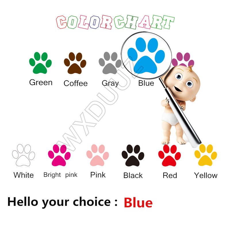 Woodland Animals Trees and Mountains Vinyl Wall Stickers for Bedroom Living Kids Room School Nursery Wall Decals Room Art Decor: blue