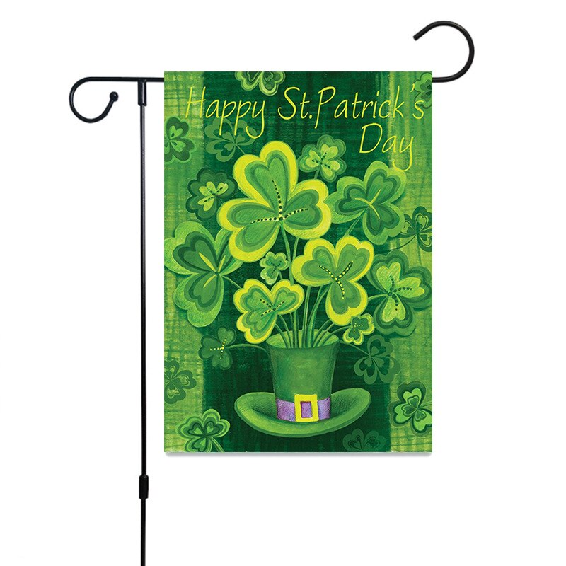 Irske st. patricks day mini yard banner haveflag med haveflag husindretning: H04