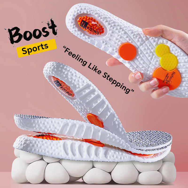 Sportzooltjes voor de voeten, zachte schokabsorberende inzetstukken, orthopedische inlegzool voor plantaire fasciitis, schoenzool voor mannen en vrouwen.