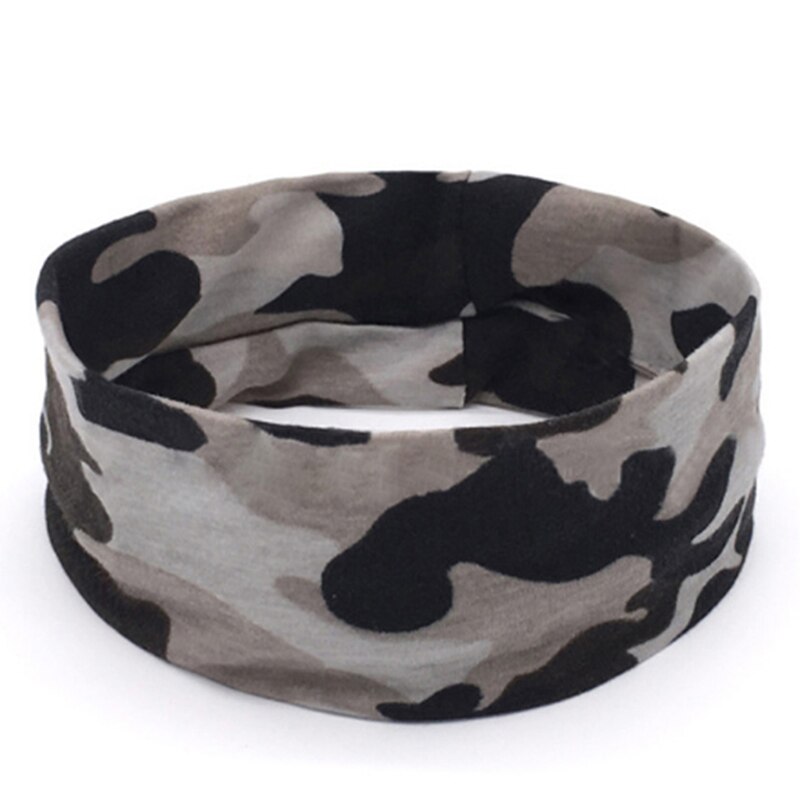 Yoga cheveux bandes Sport élastique bandeau Sport Yoga accessoire danse Biker large bandeau ruban extensible coton bandeau