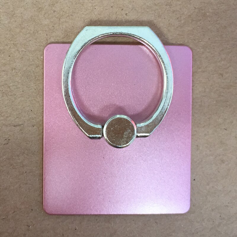 Telefoon Houder Universele Mobiele Telefoon Iring 3D Ire Stand Vinger Grip Stand Voor Iphone X 8 7 Plus Samsung S9 xiaomi Huawei: Rosegold