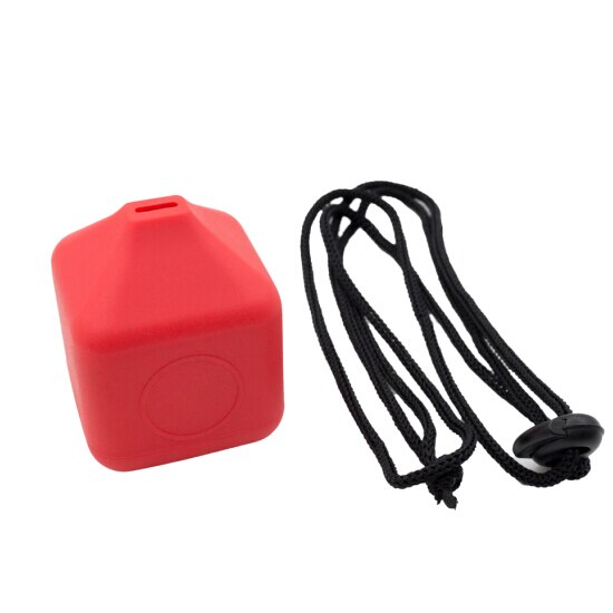 Clownfish étui de protection en caoutchouc de Silicone souple peau avec corde à bandoulière peut accrocher pour GoPro Hero 4/5 Session accessoires de caméra
