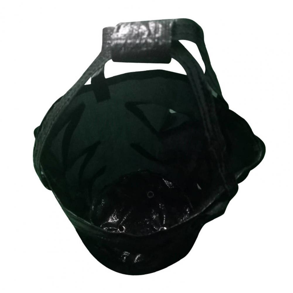 Garden Hanging Bag Removable Large Capacity Solid Color Potato Bag PE Planting Bag for Terrace Gardening Planting