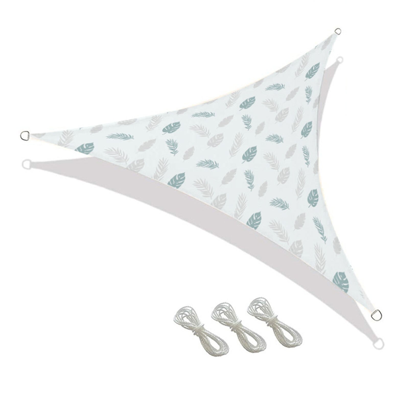 Toldo triangular para sombra de vela, refugio solar de bloque UV para instalaciones y actividades al aire libre, Patio, 2/3/4M: 2x2x2m