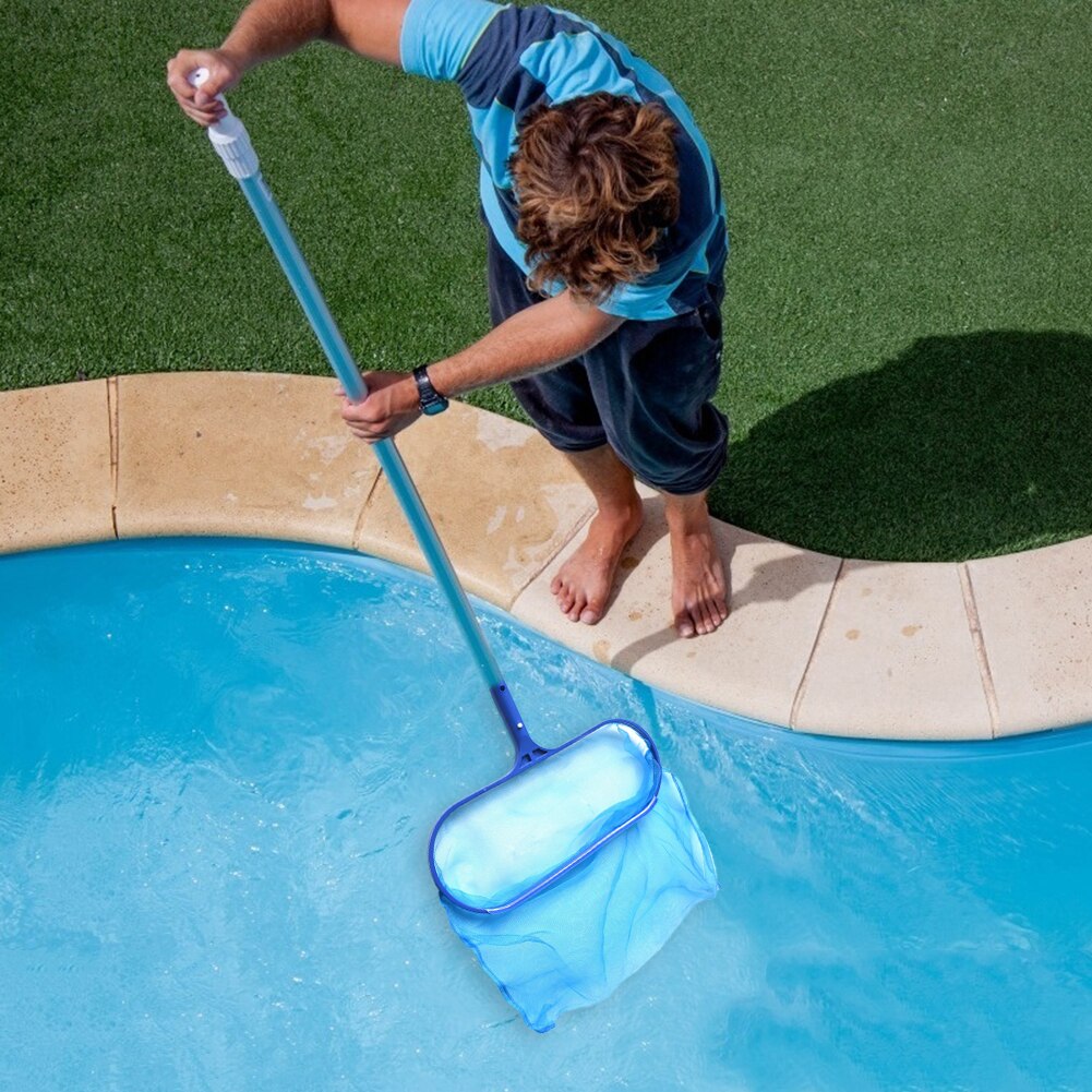 Pool Cleaner Leaf Rake Mesh Frame Net Garden Skimmer Pool Cleaner Swimming Pool Cleaner Accessories