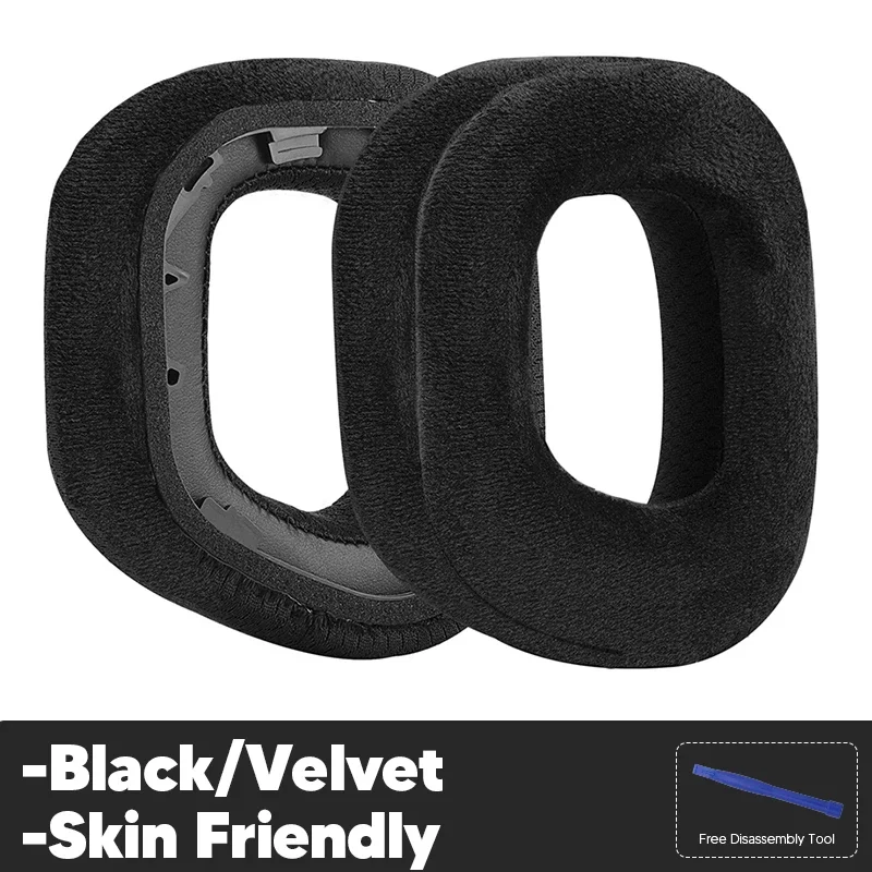 Vervangende oorkussens voor Corsair HS80 HS80 RGB draadloze hoofdtelefoonaccessoires Headset oorkussen Reparatieonderdelen spons: Bruin