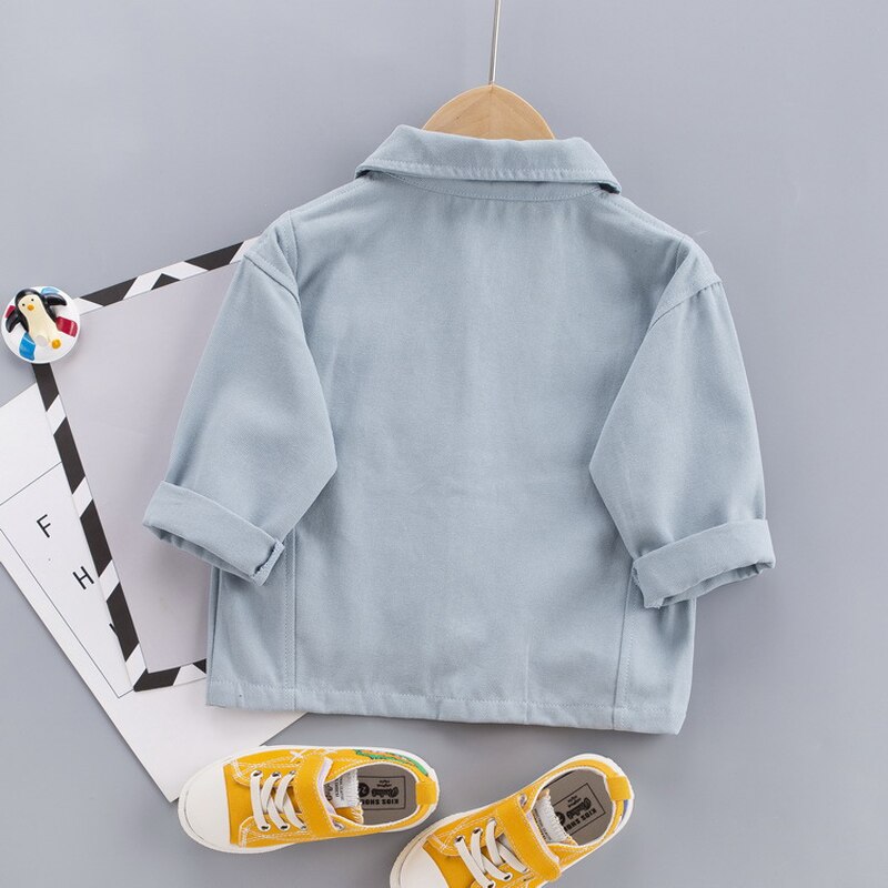 Lente Baby Boy Kid Kleding Vest Geul Jas Voor 1 2 3 4 Jaar Baby Boy Kleding Peuter Outfit casual Bovenkleding Jassen