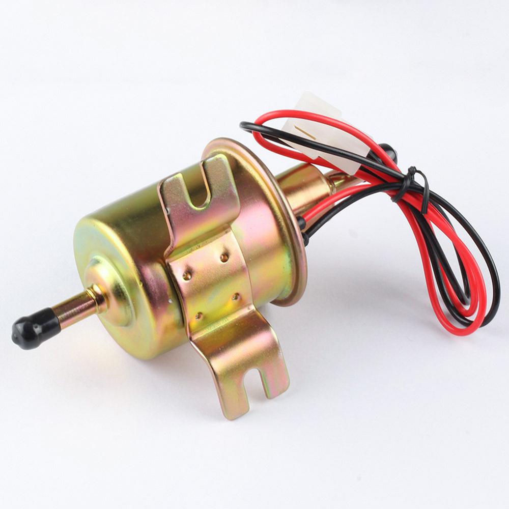 12v 24v elektronisk brændstofoverførselspumpe lavtryksbolt fikseringstråd diesel hep -02a sæt benzinpumpe metal guld sølv 8mm fp009