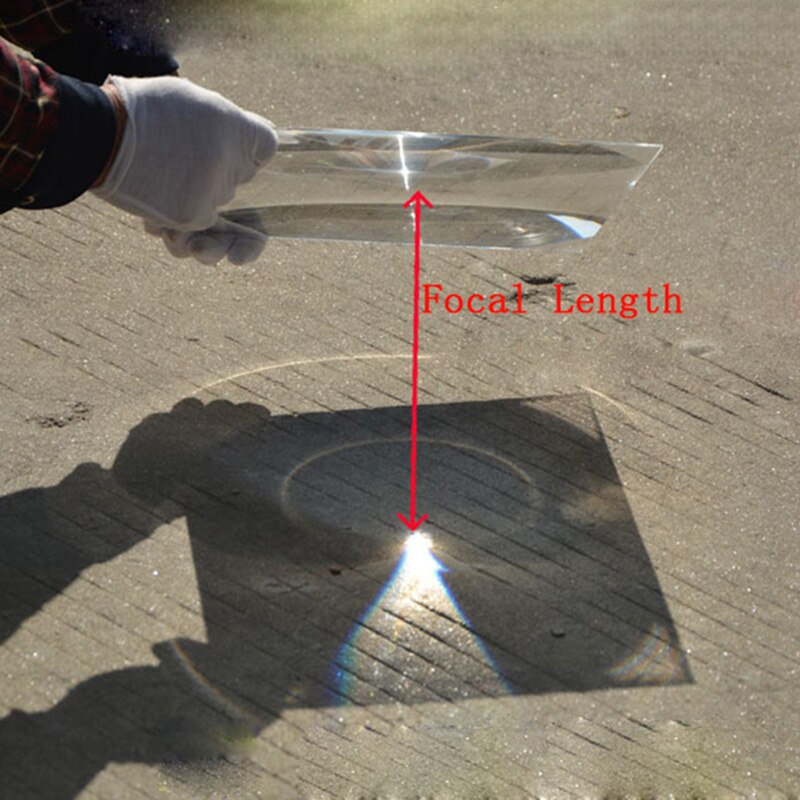 300mm Large Optical PMMA Plastic Solar Fresnel Lens Focal Length Big Solar Concentrator Magnifying Glass Lenses Make Fire Tools