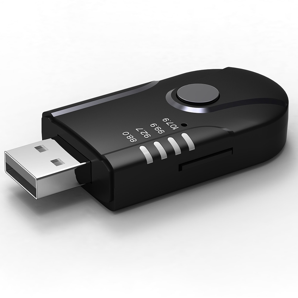 USB FM Transmitter Powered Bluetooth Car Auxz Audio Player TF Music Adapter Wireless Receiver Handsfree In-Car FM Modulator