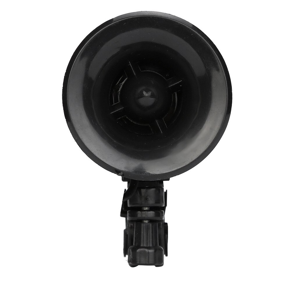 Ultra loud Speaker Black 6 Sounds Alarm Bell Bike Electronic Bicycle Siren Horn waterproof Reinforced with 9V battery plastics