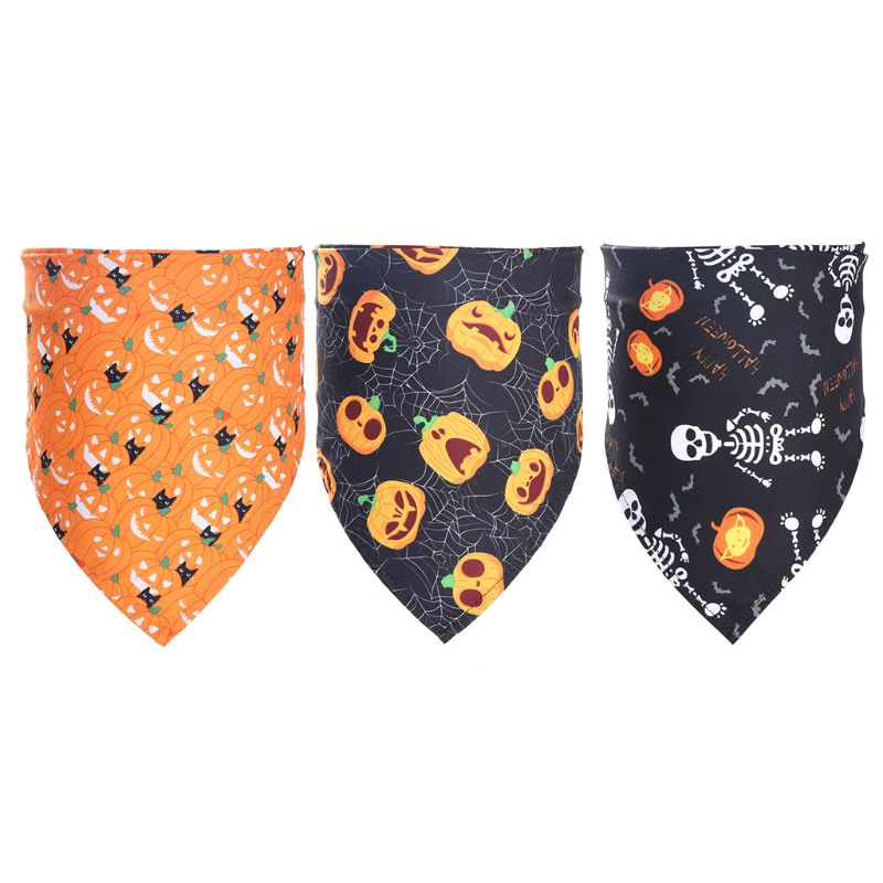 4 Stuks Huisdier Sjaals, Slabbetjes voor Huisdieren Kerst Hond Bandana