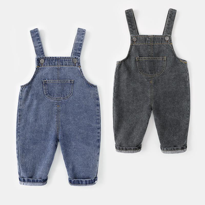 Baby Denim Overall Frühjahr Und Herbst Baby Hosen Jungen Netter Hosen Frühling Kleidung