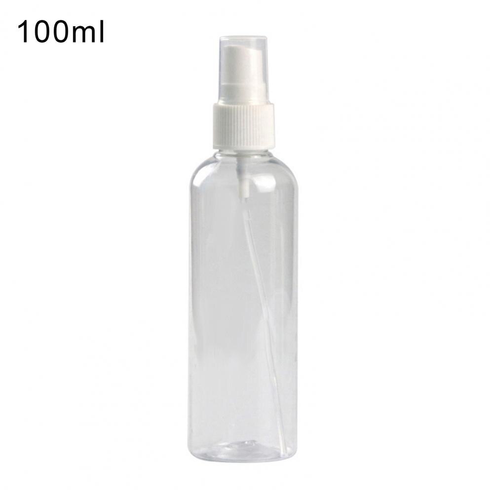 5~200ml Mini Travel Plastic Empty Bottle Portable Handwashing Transparent Spray Atomizer Refillable Bottles: DEEP BLUE