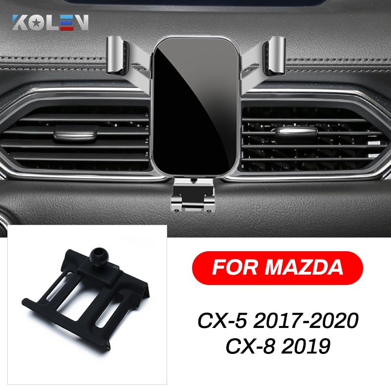 Support de téléphone de voiture pour Mazda CX-3 CX3 Sport DK 2016 2017 2018-2021 2022, support de Navigation fixe pour écran, support de charge sans fil  34
