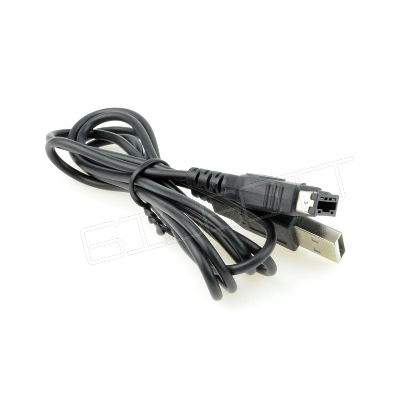 Usb-ladekabel til nintendo ds nds gba sp spill gutt avansere  sp 1.2m -  svart