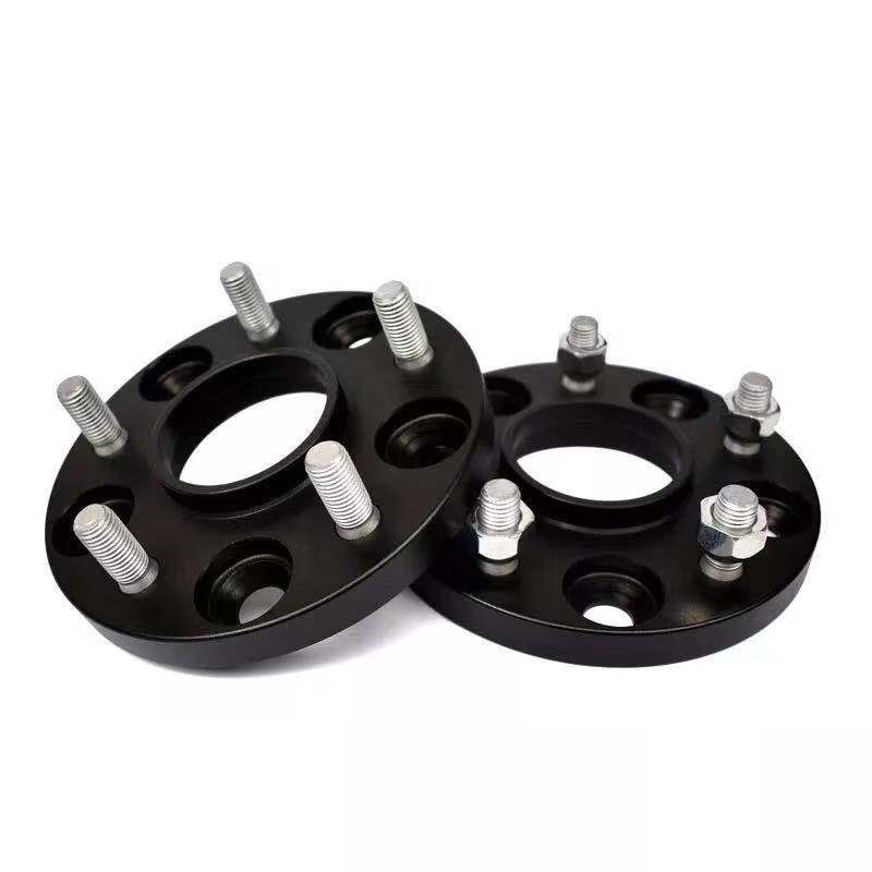 Espaçadores de roda em alumínio, adaptador espaçador de roda em alumínio 5x108 com 15-35mm para carro ford kuga focus, mondeo edge e fiesta