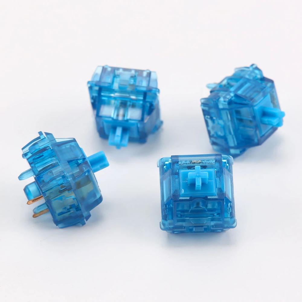 Gateron Inkt schakelaars Zwart/Rood/Blauw/Geel/Stille zwart (10 pcs)