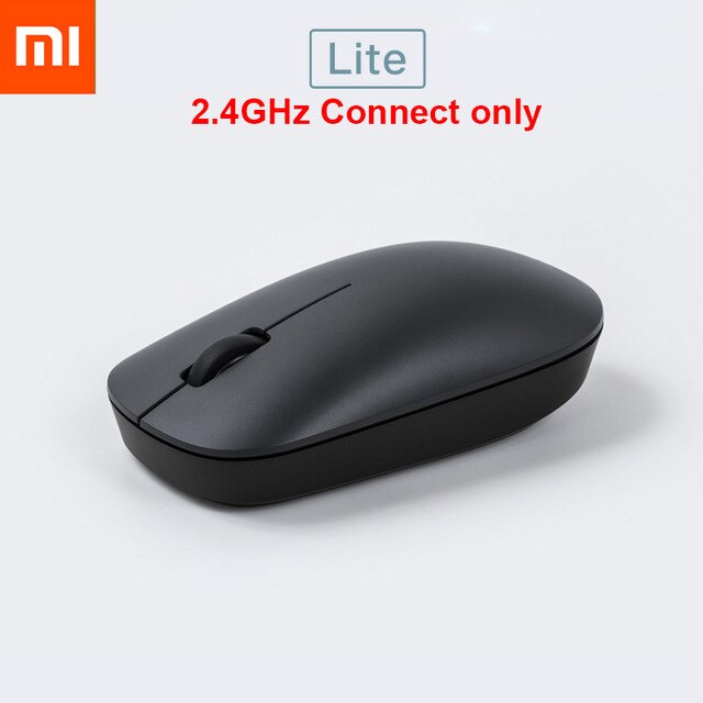 Originele Xiaomi Mi Draadloze Muis Draagbare Game Muizen 1000Dpi 2.4Ghz Wifi Link Optische Mute Muis Mini Muis Voor windows 7/8/10: Mouse Lite