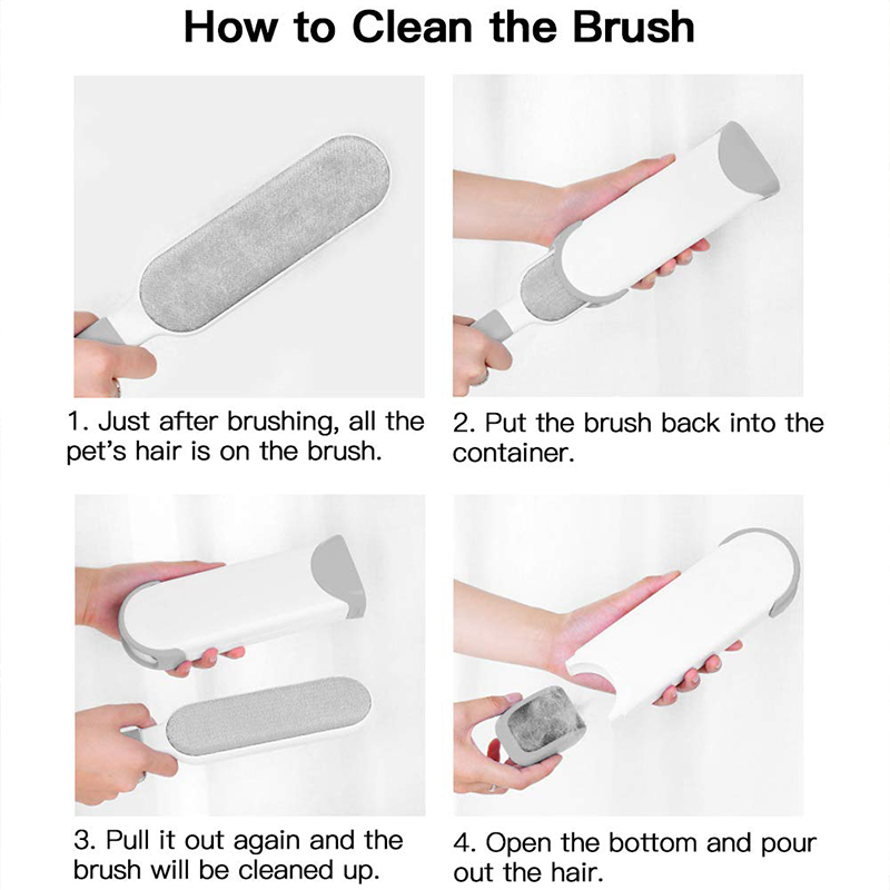 Statische Borstel Magic Bont Reiniging Borstels Lint Remover Elektrostatische Lint Dust Pet Hair Kat Hond Haar Borstel Kleding Borstel