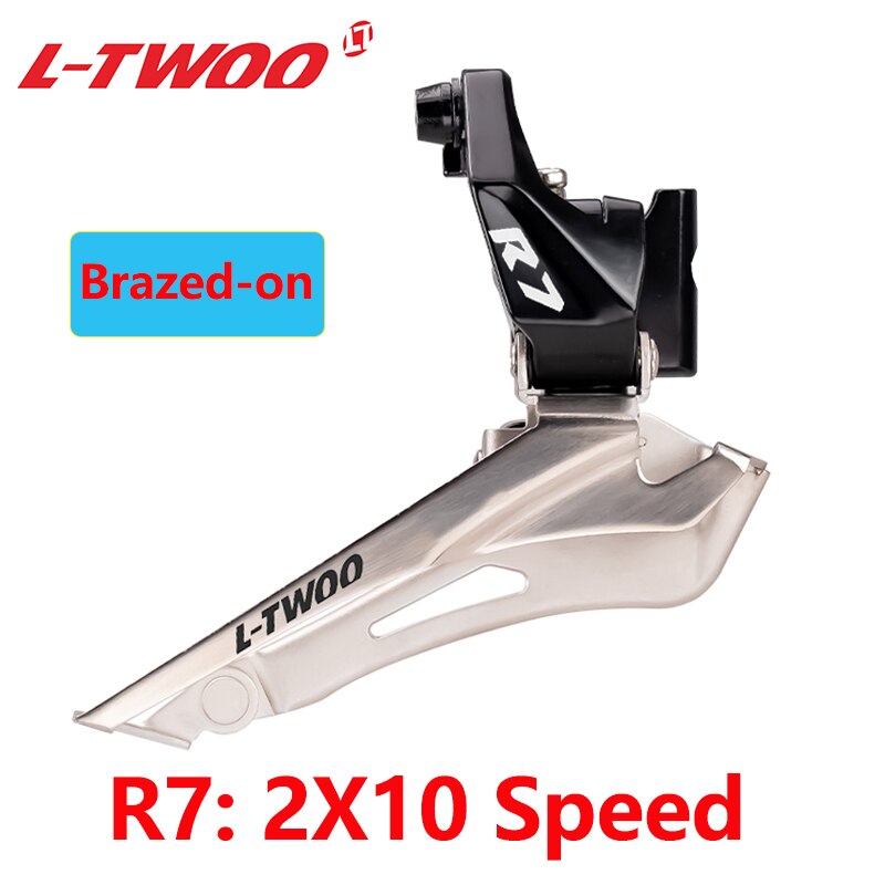 LTWOO R9/R7/R5/R3/R2 7V 8V 9V 10V 11V Front Derailleurs for Road Bike 2x10s 2x11s Derailleurs Compatible with Shimano Bike Parts: R7 Brazed-on