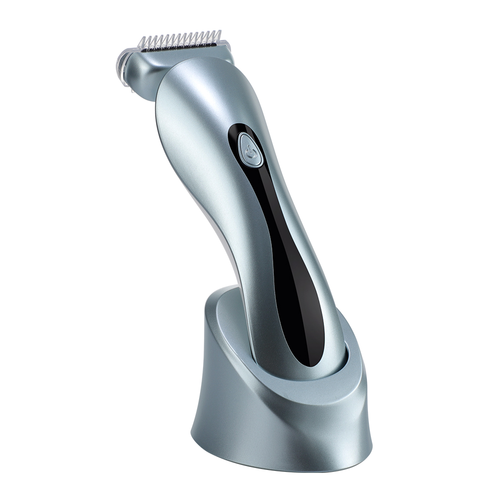 Elektrisch scheerapparaat voor dames Pijnloos scheermes voor dames Bikinibeen Haarverwijderaar Openbare haren Trimmer met oplaadstation Nat droog gebruik: Default Title