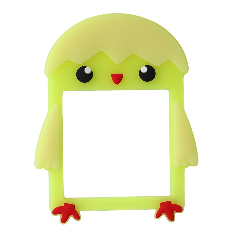 Bedroom Wall Lamp Luminous Switch Protective Cover Cute Animals Light Switch Sticker Remoable Wall Sticker: chick