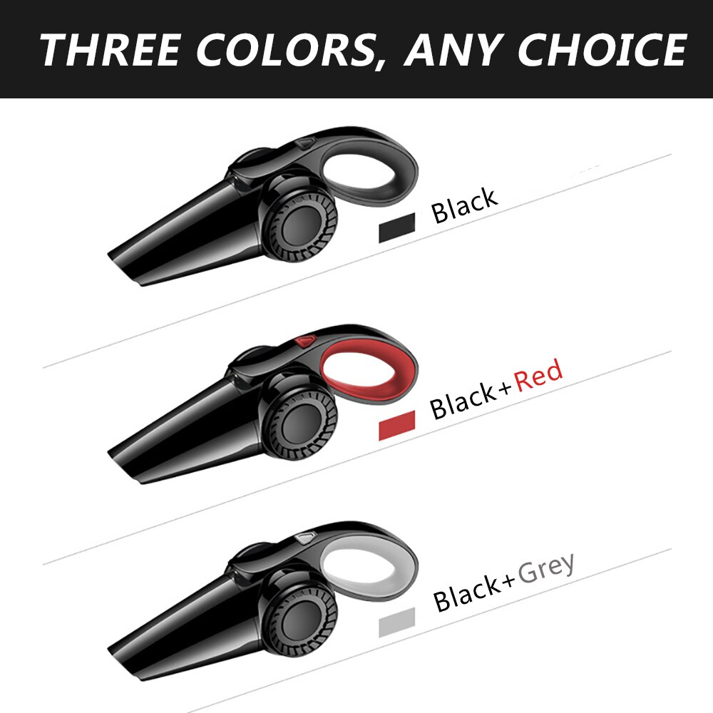 Portable Car-Vacuum-Cleaner 4500Pa Powerful-Suction for Car/Home Dust Cleanning Wet/Dry Dual Use