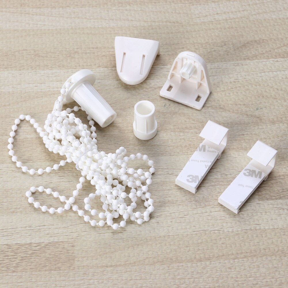 17mm Zebra Roller Shade Blind Beaded Chain Cord Clutch Blinds Connectors Blinds Connector Set (White): Default Title