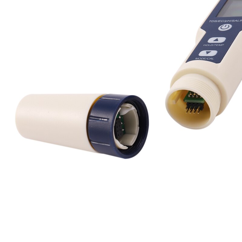 Digital Water Tester 5 1ph tester digital Salinity/Temperature Tester Pen Multi-Function water monitor