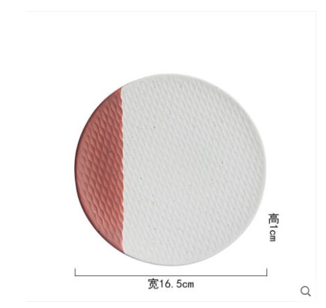 Platos de postre coloridos, platos de pastel, ensaladas, platos planos pequeños, postres de piedra, platos redondos de fruta, platos de desayuno: E