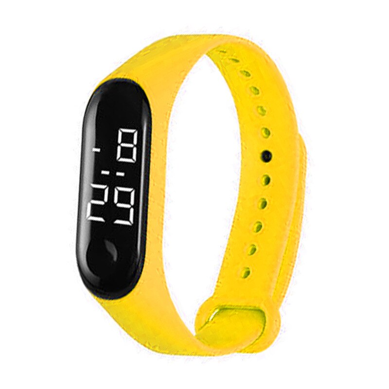 Armbandhorloge kinderhorloge meisjes jongens elektronisch sporthorloge led digitaal kinderhorloge studentenhorloge: A10