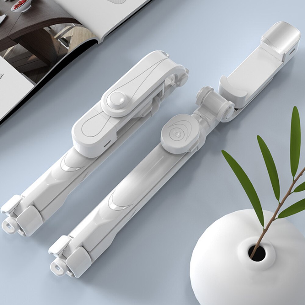 Kijek do Selfie 3 w 1 z Pilotem Bluetooth do Smartfona: biały / z Bluetooth