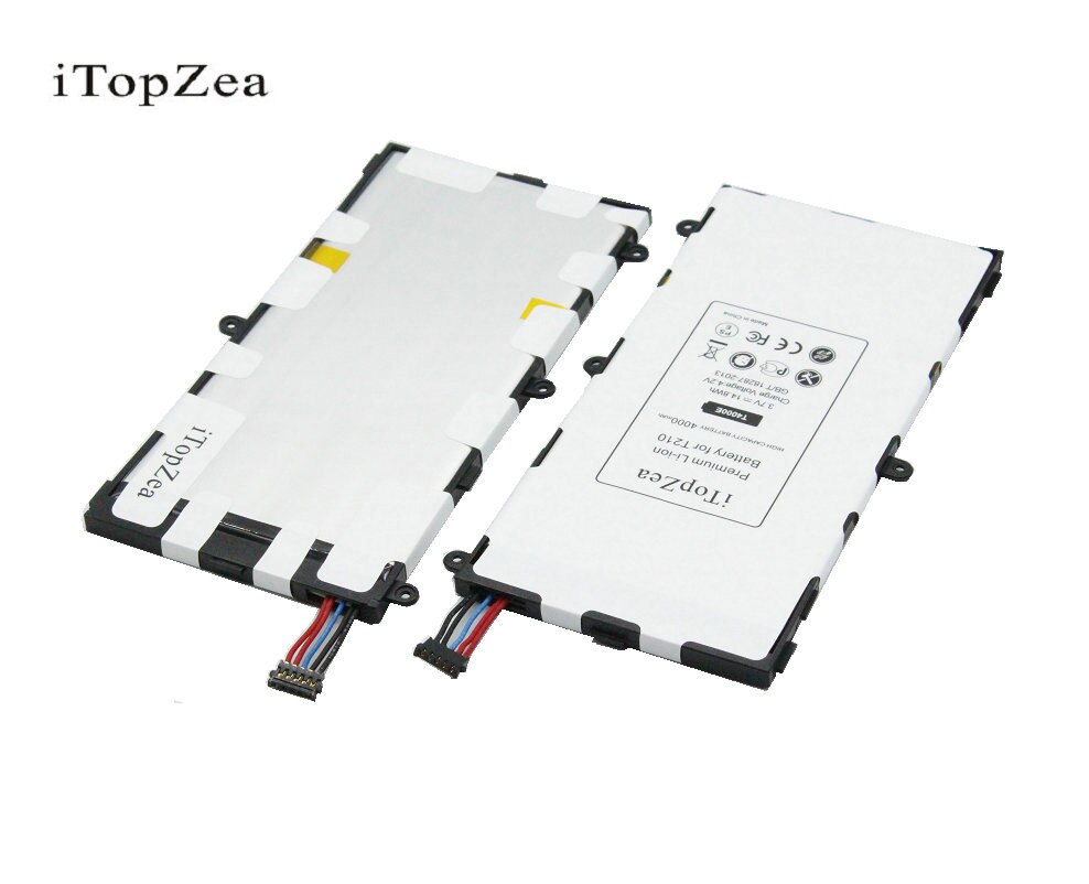 ITopZea 1x4000mAh T4000E wymiana baterii robić Samsung galaktyka patka tablet 3 7.0 T210 T211 T215 T217A T2105 T210R P3200 + narzędzia