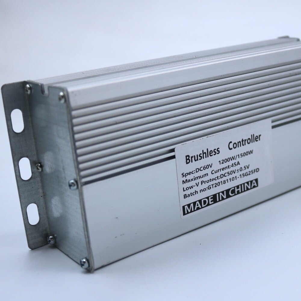 EVFITTING 60V 1200W-1500W 45Amax BLDC motor controller 15 tube Electric Bicycle Brushless motor controller