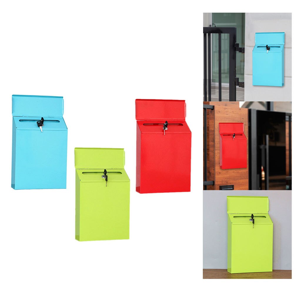 Mailbox Locking Wall Mounted Comment Box Payments