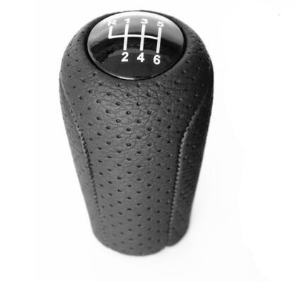 5 6 Speed Pookknop Voor Mazda 3 Bk Bl 5 Cr Cw Mazda 6 Ii Gh CX-7 Er MX-5 Nc Iii Mt Leather Shifter Versnellingspook: hole 6speed