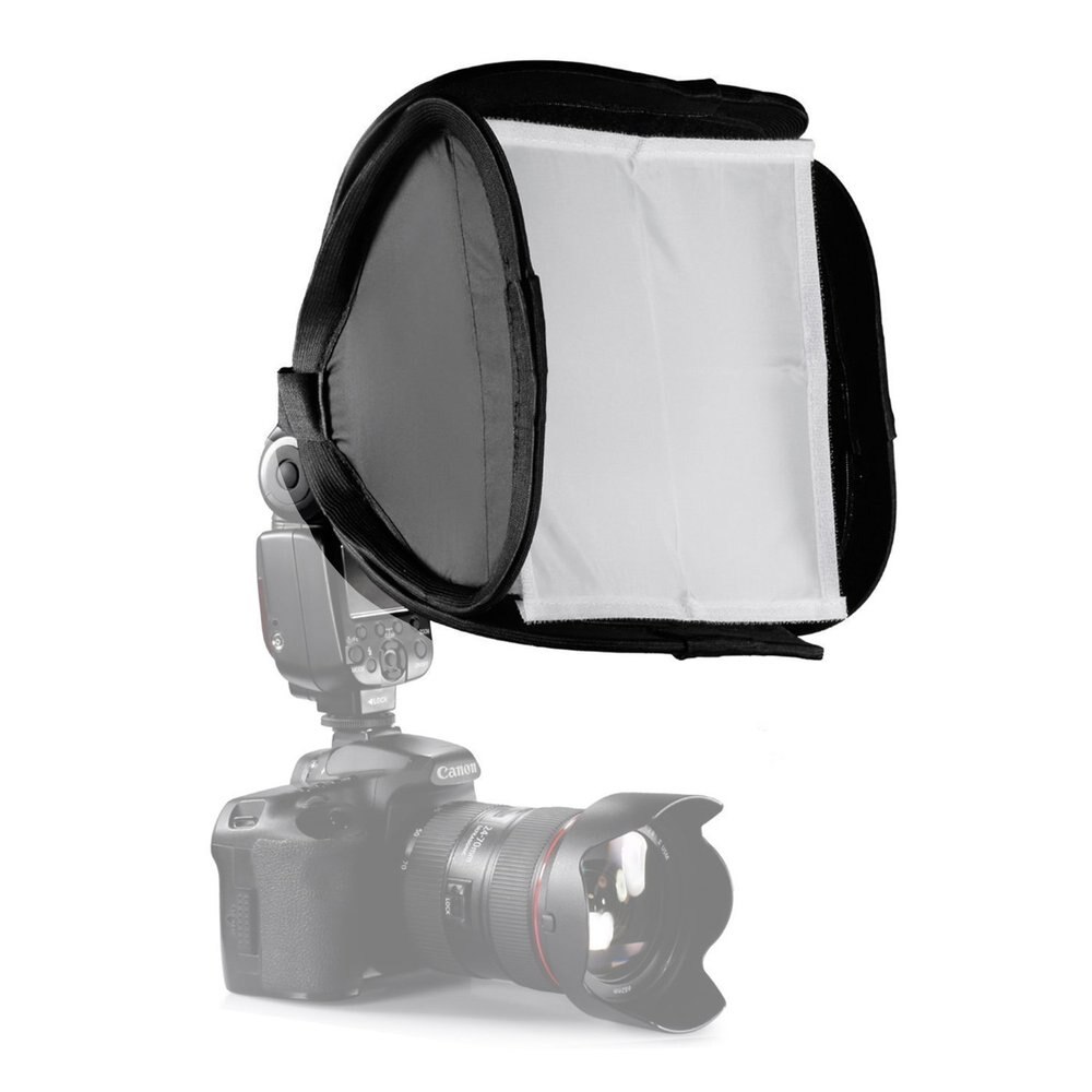 Fotografische Apparatuur Slr Camera Set Top E23 Flash Light Soft Box 23*23Cm Zacht Licht Cover