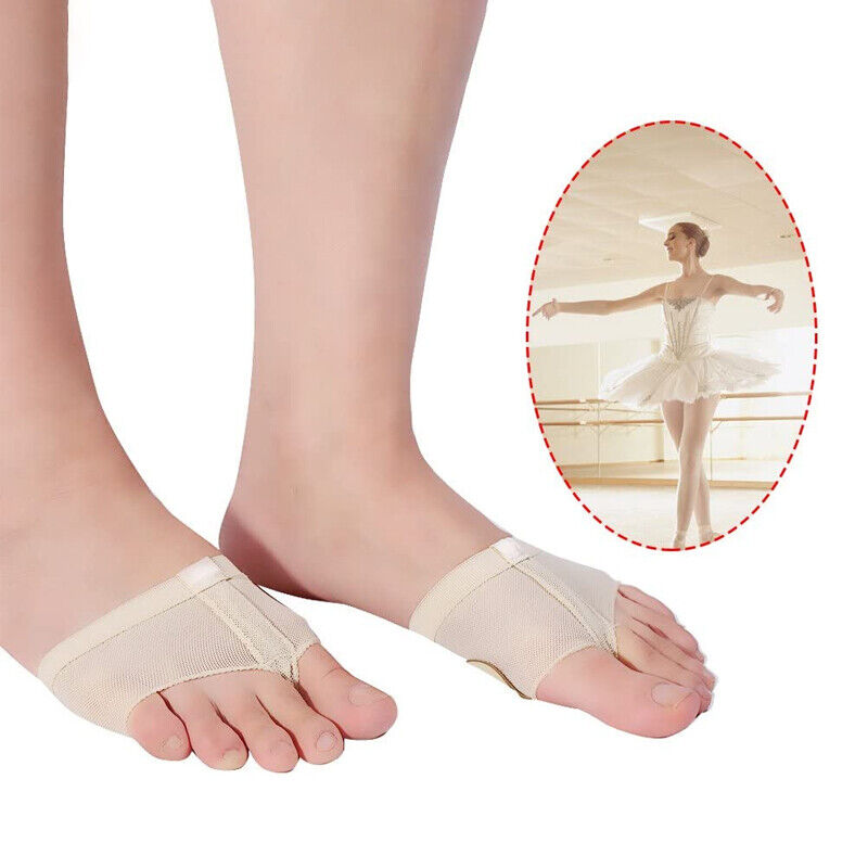 Atmungsaktive Vorfuß abdeckung für Frauen Mädchen Ballett Tanz Latin Gymnastik üben Schutz Ärmel Fuß Zehen polster Fußpflege Werkzeuge