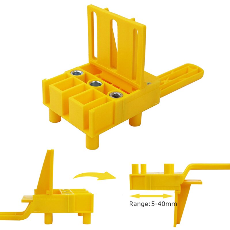 Estilo copo dobradiça gabarito furo chato broca 6/8/10mm guia forstner porta buraco modelo cortador de madeira carpintaria carpintaria ferramentas