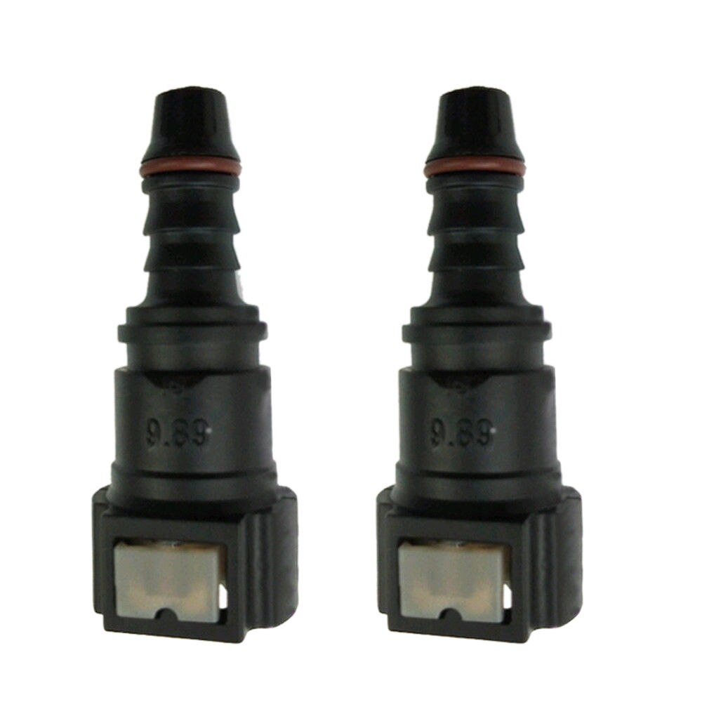 Bränsleslang snabbkoppling adapterkontakt för auto bensin bensin tank 5/16 "  to 3/8 "