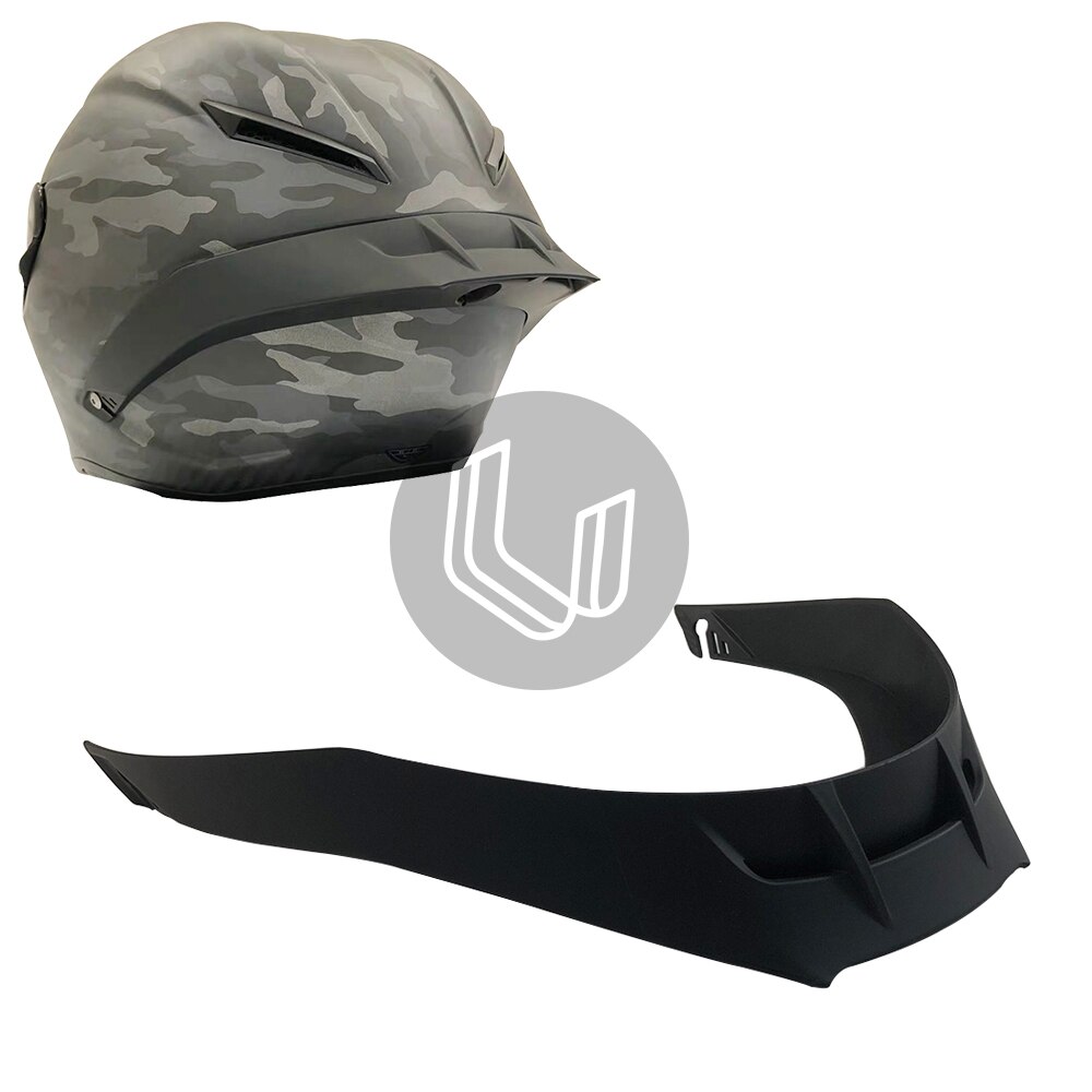 Embellecedor trasero para casco de motocicleta, alerón, accesorios, funda para AGV Pista GPR CORSA-R