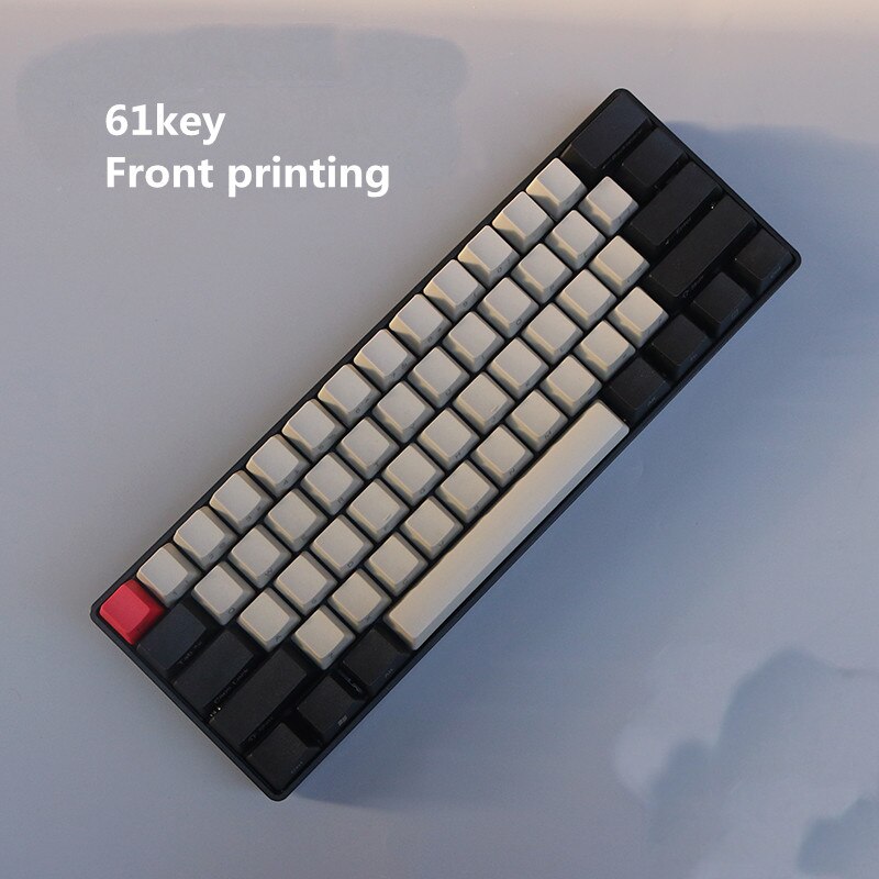 PBT keycap Poker2 gh60 61 keys are available in a variety of colors, suitable for most mechanical keyboards: 7