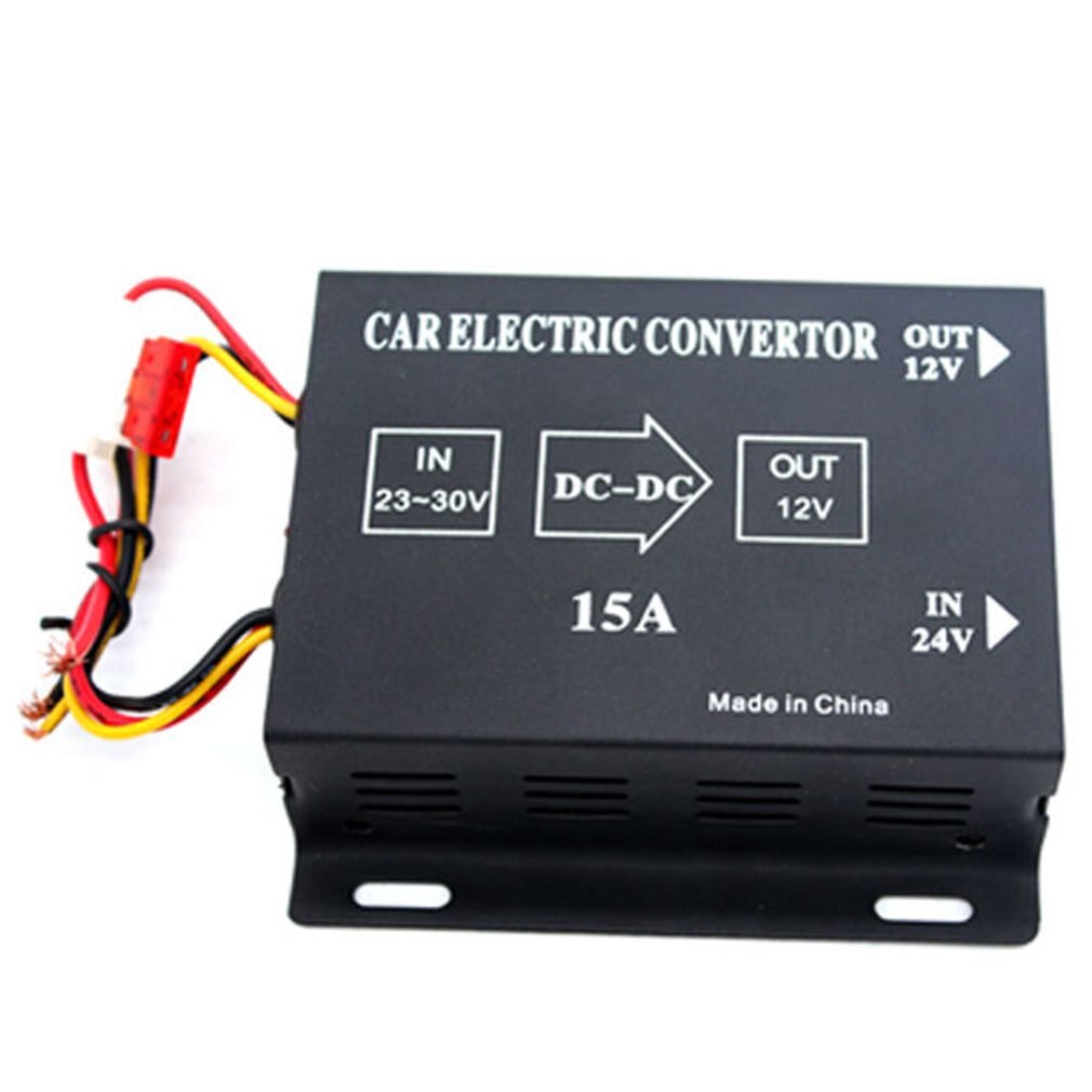 10A - 60A Auto Power Converter Auto Buck 24V Naar 12V Auto Omvormer Meerdere Bescherming Allerlei voertuigen En Schepen: 15A