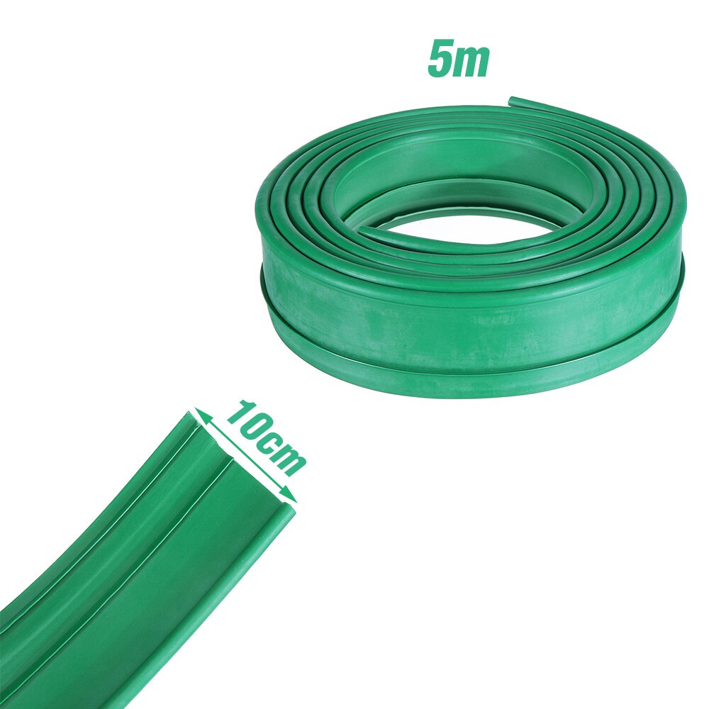 500x10cm Grass Edging Fence Border Garden Lawn Stone Lsolation Path Landscape Decorations Garden Fence Easy Assemble