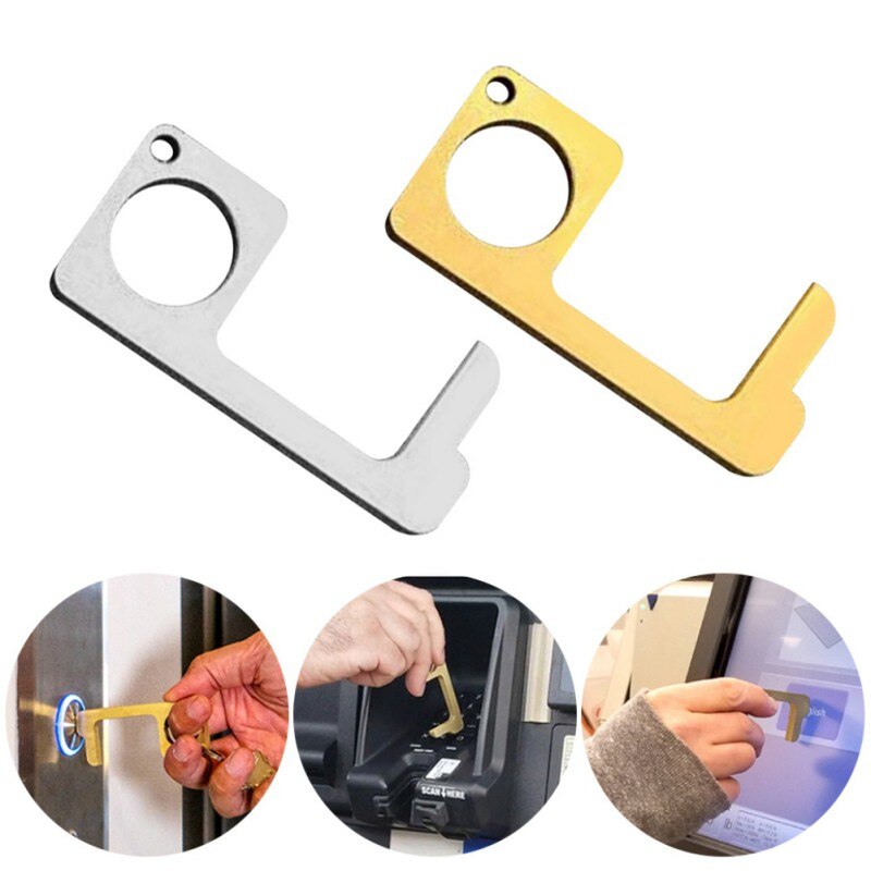 No Touch Open Door, Door Opener, Mini Self-Cleaning Reusable Handle Tools Press Elevator Button Gereedschap Hand Stick Outdoor