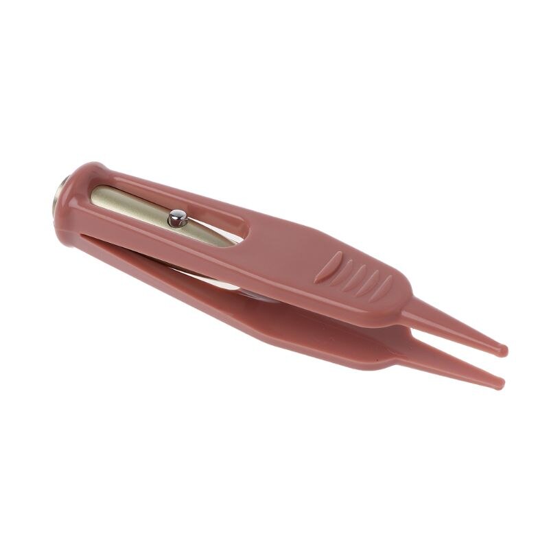 Baby Flashlight Dig Booger Clip Infants Clean Ear Nose Navel Visible Safety Tweezers Safe Forceps Cleaning Supplies