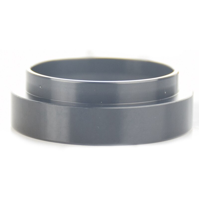 1 Pcs Aluminium Idr Ligent Doseren Ring Black & 1 Pcs Espresso Anti-Sabotage Pad Rubber Anti-Slip veiligheid Hoek Pad