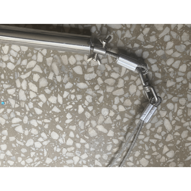 1 peça mola dupla mais forte para armadilha de javali raposa mouse armadilha substituição com porcas diâmetro 4mm