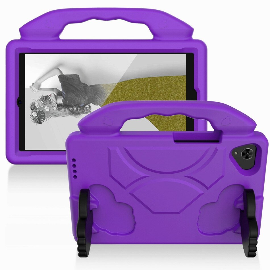 Cover for Lenovo TAB 4 8 TB-8504F 8504N EVA tablet Case TAB 4 8 Plus TB-8704F 8704N for Lenovo Tab E8 TB-8304F Coque: iPad Pro12.9 / PURPLE